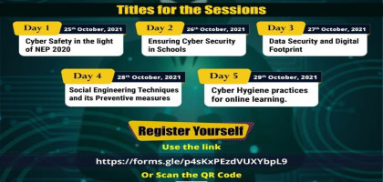 Online Training on “Stay Safe in the Cyber World” Image